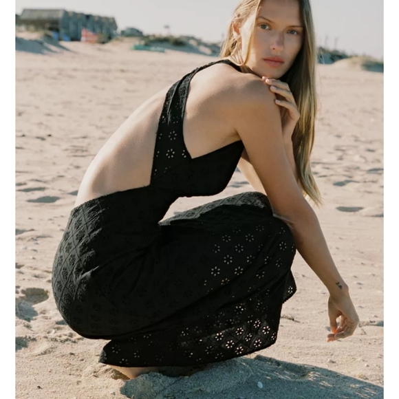 Zara Openwork Embroidered Dress - Picture 4 of 5